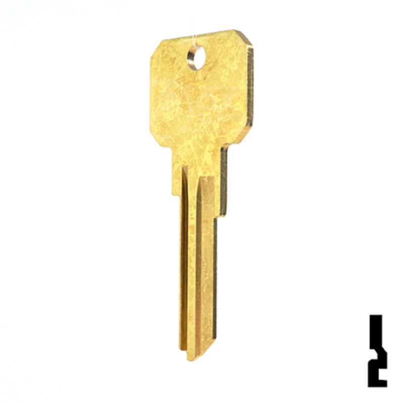 KW1, KW10 Kwikset Neuter Bow Key Residential-Commercial Key Ilco