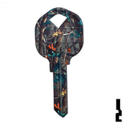 KW1, KW11 Realtree Camo Key Residential-Commercial Key Ilco