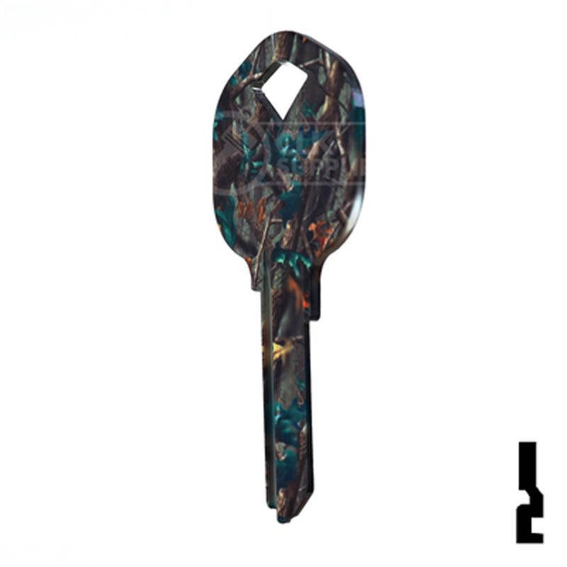 KW1, KW11 Realtree Camo Key Residential-Commercial Key Ilco