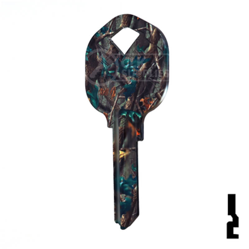 KW1, KW11 Realtree Camo Key Residential-Commercial Key Ilco