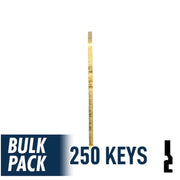KW1 Kwikset Key Bulk Pack -250 by Ilco Residential-Commercial Key Ilco