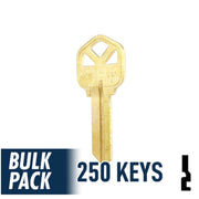 KW1 Kwikset Key Bulk Pack -250 by Ilco Residential-Commercial Key Ilco