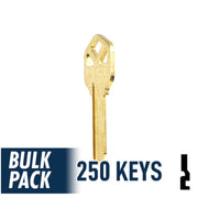 KW1 Kwikset Key Bulk Pack -250 by Ilco Residential-Commercial Key Ilco