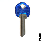 KW1 Kwikset Transparent Color Head Assortment 5Pcs Residential-Commercial Key Ilco
