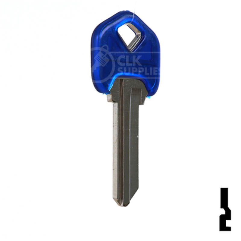 KW1 Kwikset Transparent Color Head Assortment 5Pcs Residential-Commercial Key Ilco