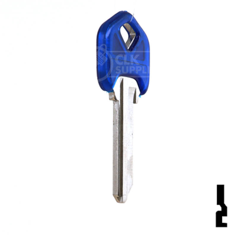 KW1 Kwikset Transparent Color Head Assortment 5Pcs Residential-Commercial Key Ilco