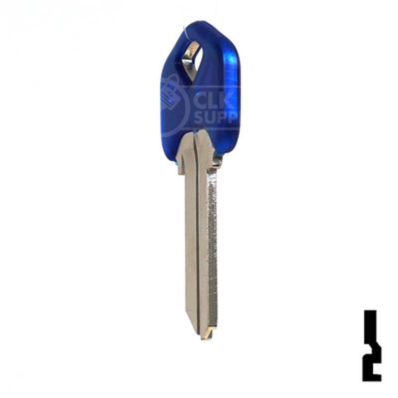 KW1 Kwikset Transparent Color Head Assortment 5Pcs Residential-Commercial Key Ilco