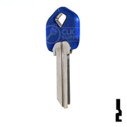 KW1 Kwikset Transparent Color Head Assortment 5Pcs Residential-Commercial Key Ilco