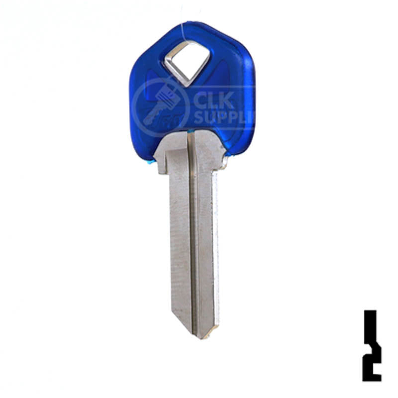 KW1 Kwikset Transparent Color Head Assortment 5Pcs Residential-Commercial Key Ilco