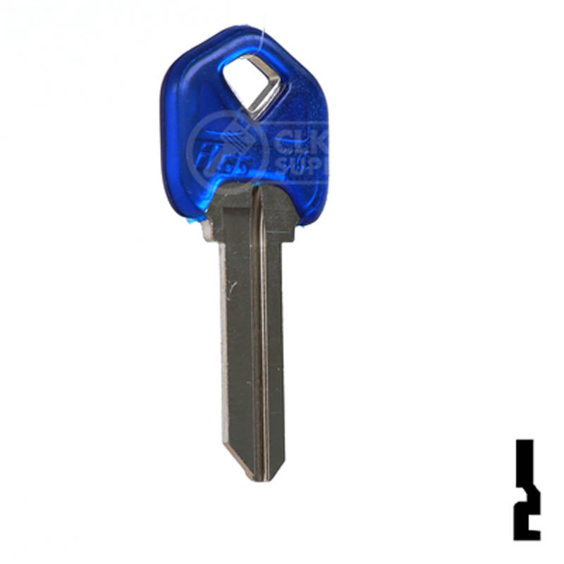 KW1 Kwikset Transparent Color Head Assortment 5Pcs Residential-Commercial Key Ilco