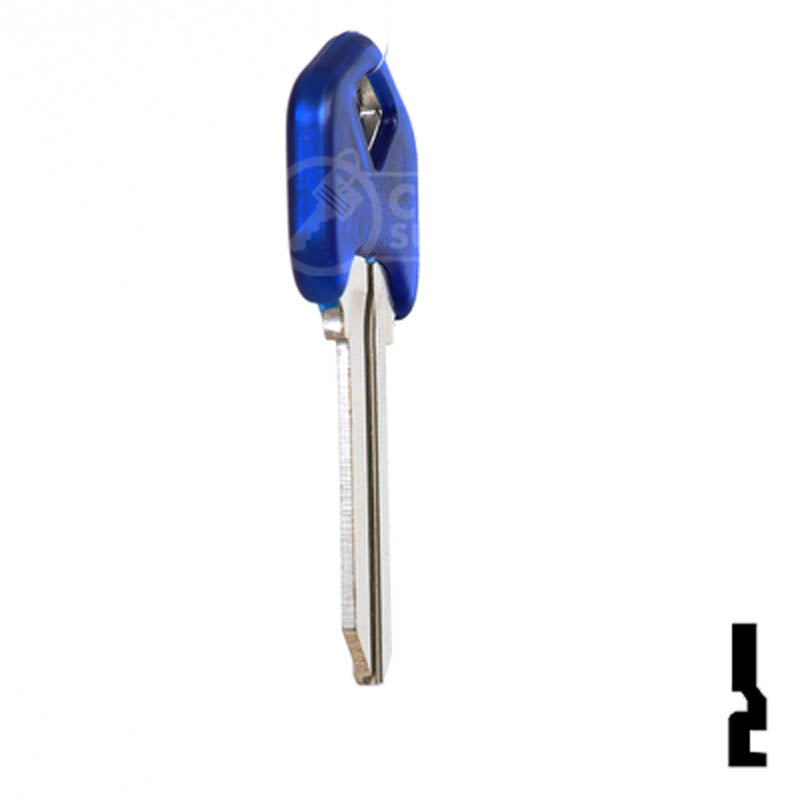 KW1 Kwikset Transparent Color Head Assortment 5Pcs Residential-Commercial Key Ilco