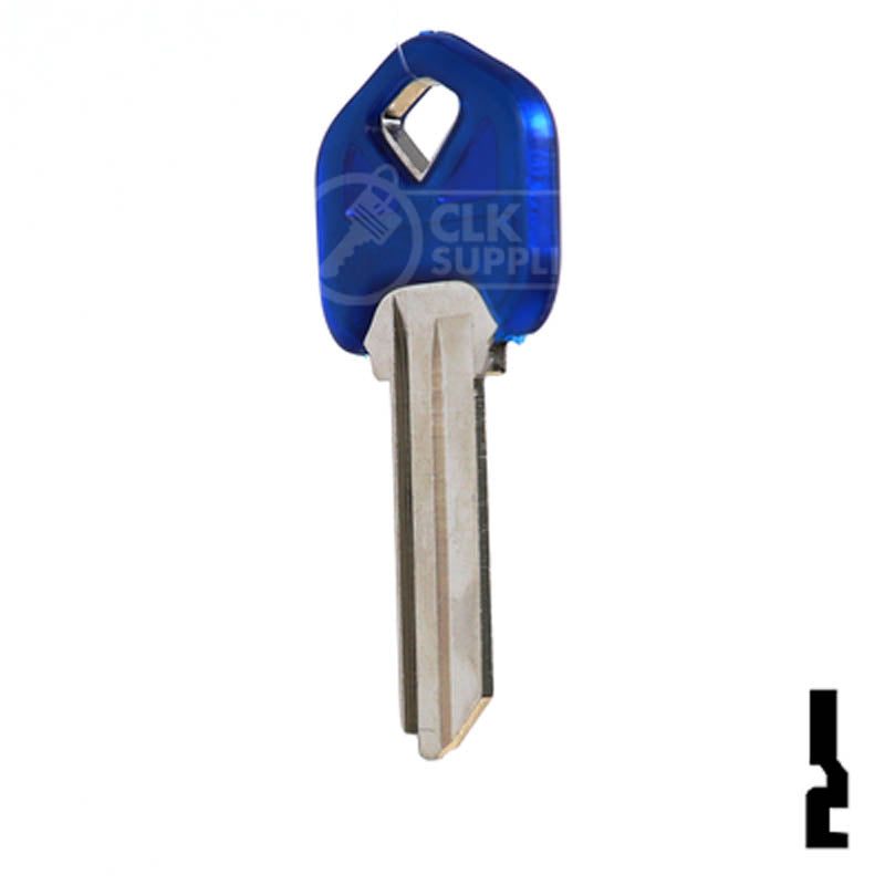 KW1 Kwikset Transparent Color Head Assortment 5Pcs Residential-Commercial Key Ilco