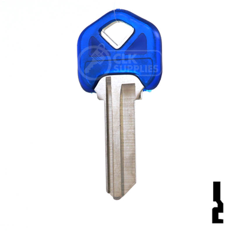 KW1 Kwikset Transparent Color Head Assortment 5Pcs Residential-Commercial Key Ilco