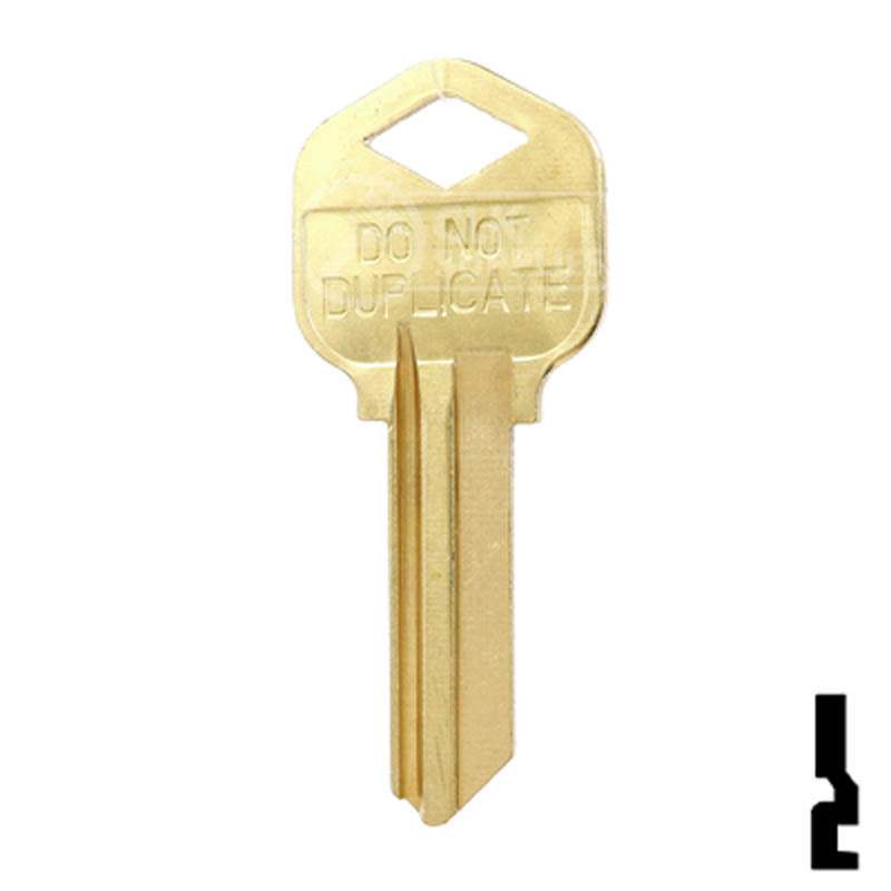 Kwikset Control Key For Dead Bolt Residential-Commercial Key Kwikset