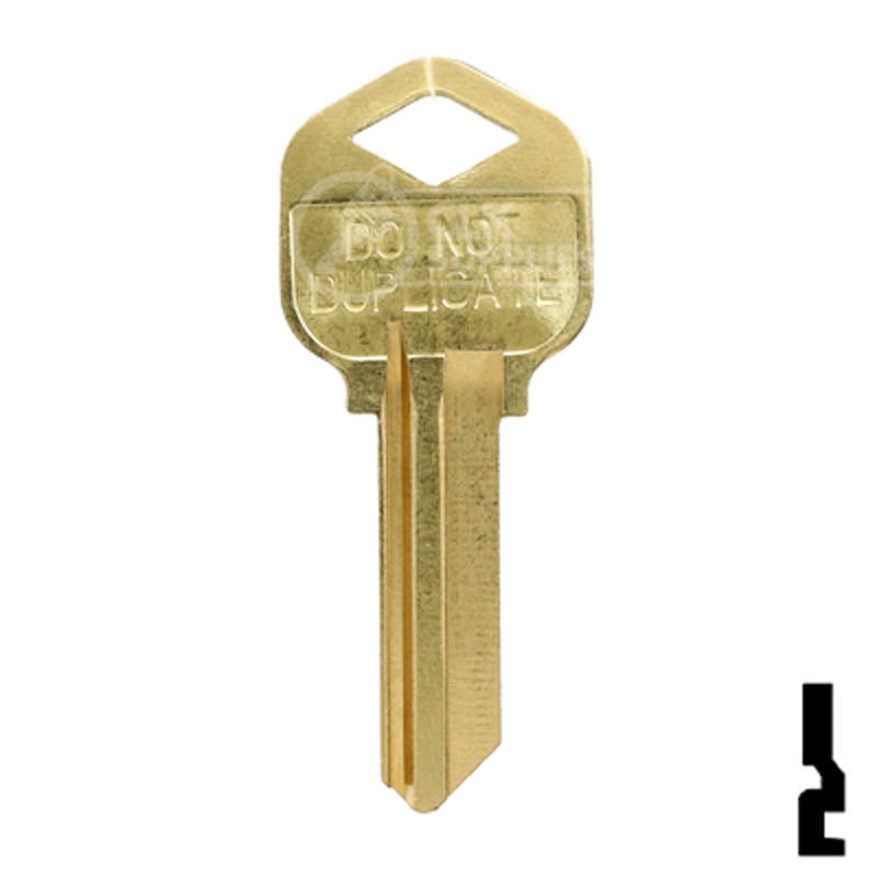Kwikset Control Key For Dead Bolt Residential-Commercial Key Kwikset