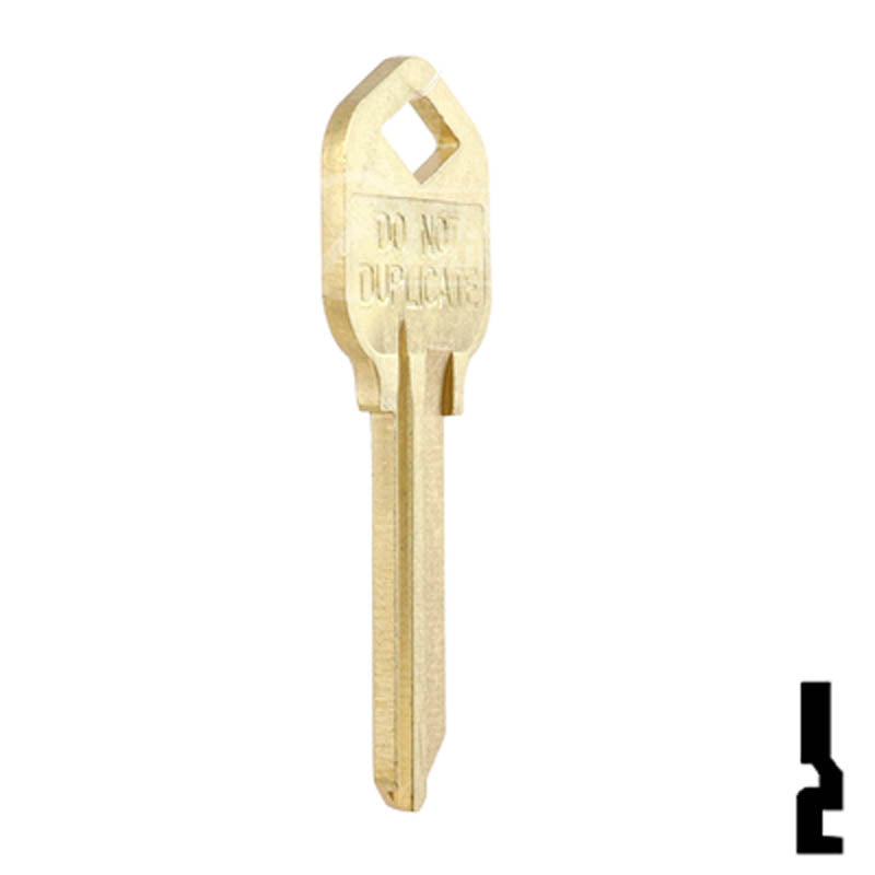 Kwikset Control Key For Dead Bolt Residential-Commercial Key Kwikset