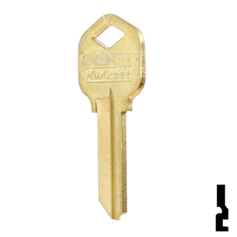 Kwikset Control Key For Dead Bolt Residential-Commercial Key Kwikset