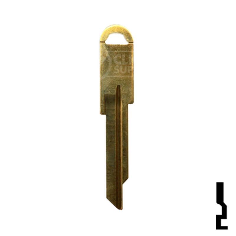 Kwikset Titan Cylinder Removal Key for Levers Residential-Commercial Key Ilco