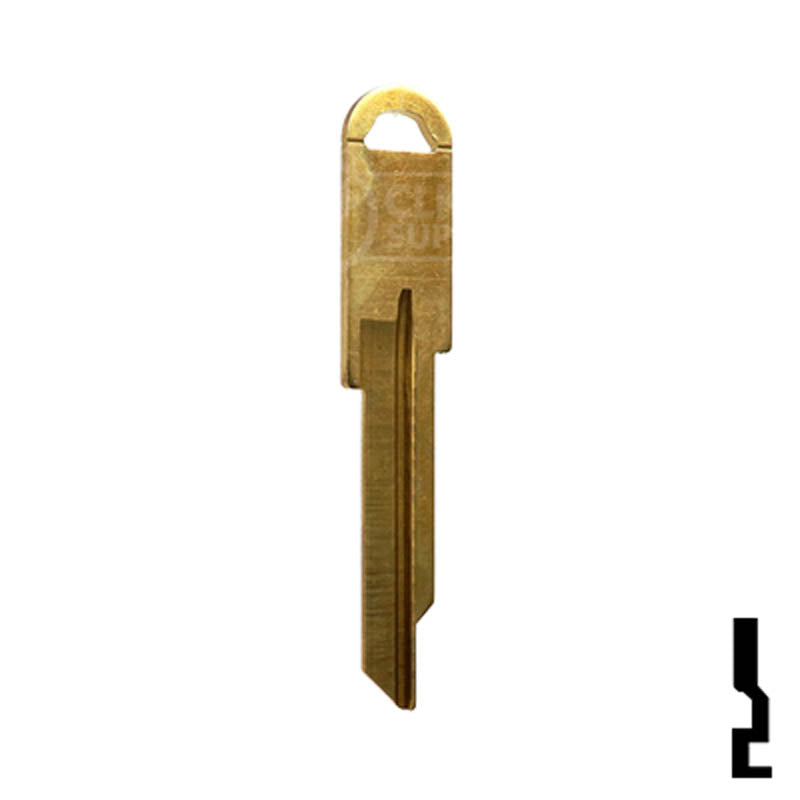 Kwikset Titan Cylinder Removal Key for Levers Residential-Commercial Key Ilco