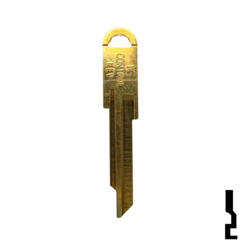Kwikset Titan Cylinder Removal Key for Levers Residential-Commercial Key Ilco