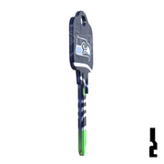 NFL Seahawks Key Blank ( KW1 ) Residential-Commercial Key Ilco