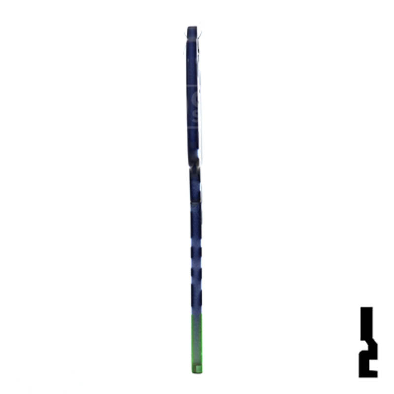 NFL Seahawks Key Blank ( KW1 ) Residential-Commercial Key Ilco