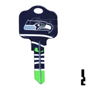 NFL Seahawks Key Blank ( KW1 ) Residential-Commercial Key Ilco