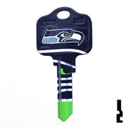 NFL Seahawks Key Blank ( KW1 ) Residential-Commercial Key Ilco