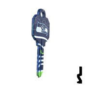 NFL Seahawks Key Blank ( SC1 ) Residential-Commercial Key Ilco