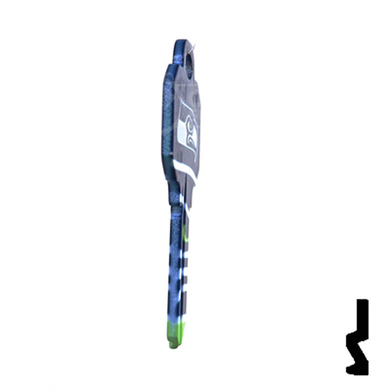 NFL Seahawks Key Blank ( SC1 ) Residential-Commercial Key Ilco