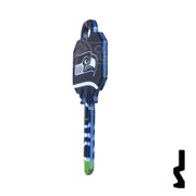 NFL Seahawks Key Blank ( SC1 ) Residential-Commercial Key Ilco