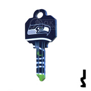 NFL Seahawks Key Blank ( SC1 ) Residential-Commercial Key Ilco