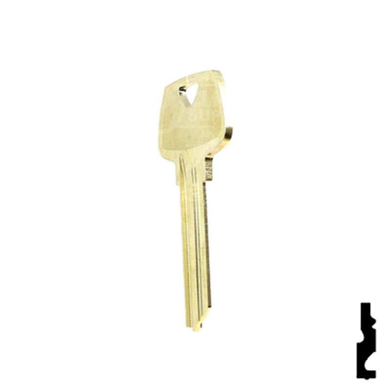 O1007RA Sargent 6 Pin Key Blank Residential-Commercial Key Ilco