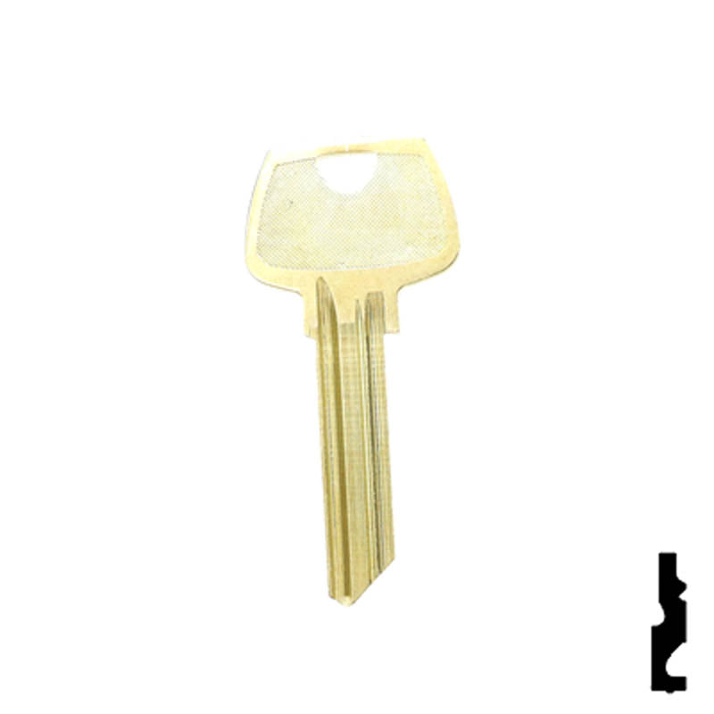 O1007RA Sargent 6 Pin Key Blank Residential-Commercial Key Ilco