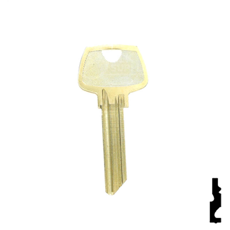 O1007RA Sargent 6 Pin Key Blank Residential-Commercial Key Ilco