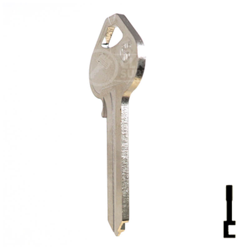 RU18, L1011PZ Corbin Russwin Key Residential-Commercial Key JMA USA