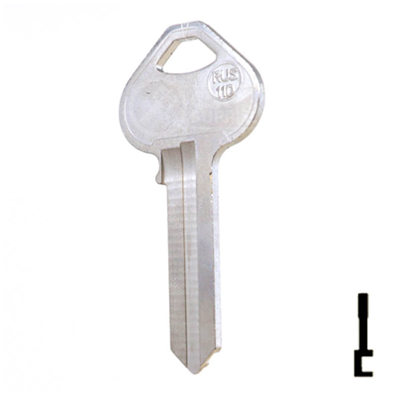 RU18, L1011PZ Corbin Russwin Key Residential-Commercial Key JMA USA
