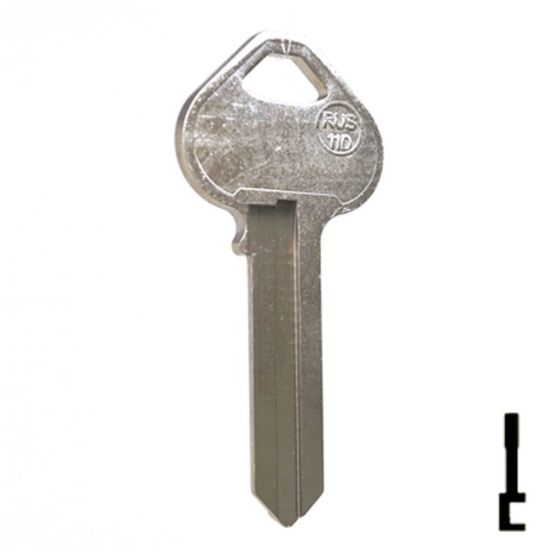 RU18, L1011PZ Corbin Russwin Key Residential-Commercial Key JMA USA