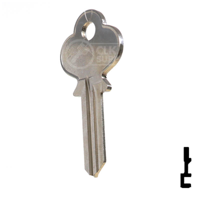 RU3, 1011B Russwin Key Residential-Commercial Key Ilco