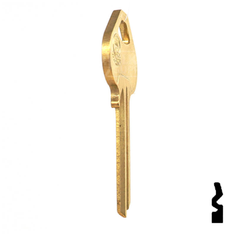 RU45 / 1011D1 / RUS-4 Russwin Residential-Commercial Key JMA USA