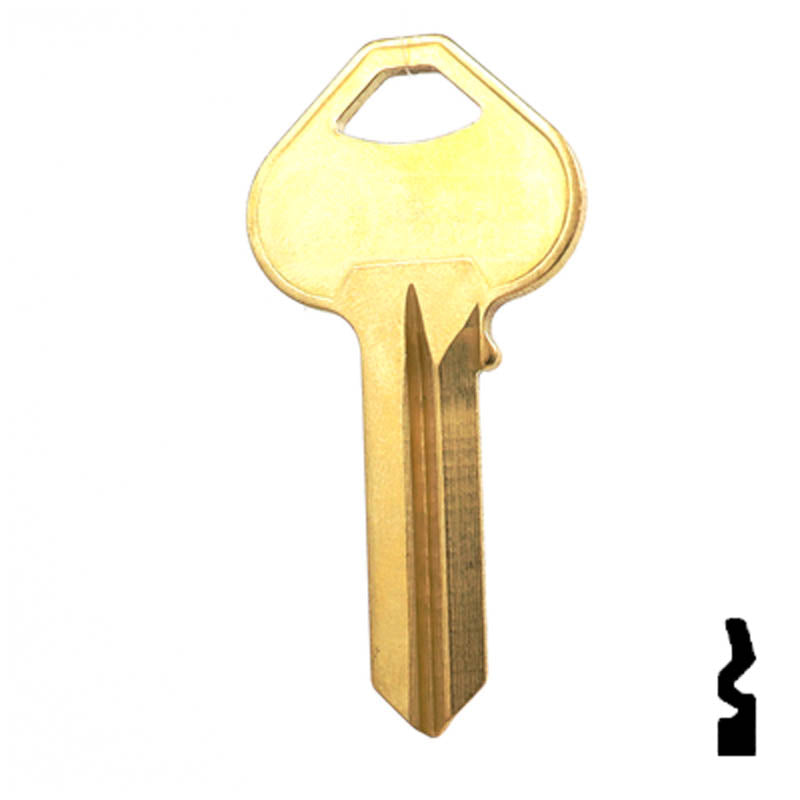 RU45 / 1011D1 / RUS-4 Russwin Residential-Commercial Key JMA USA