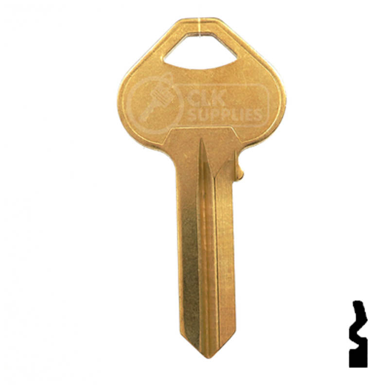 RU45 / 1011D1 / RUS-4 Russwin Residential-Commercial Key JMA USA
