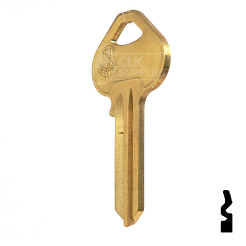 RU45 / 1011D1 / RUS-4 Russwin Residential-Commercial Key JMA USA