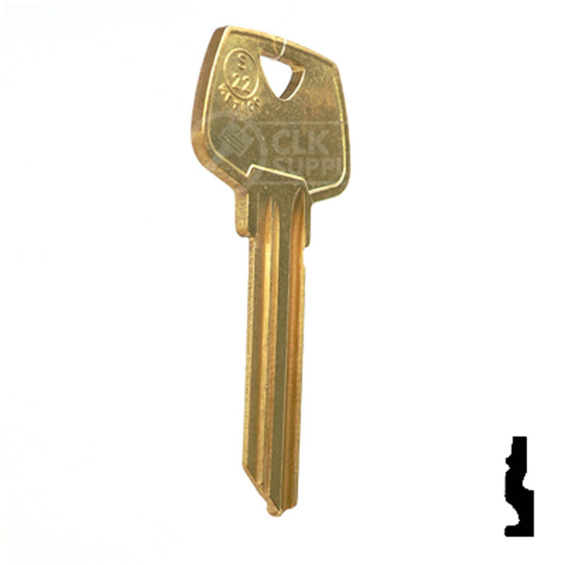 S22, O1007LA Sargent Key Residential-Commercial Key JMA USA