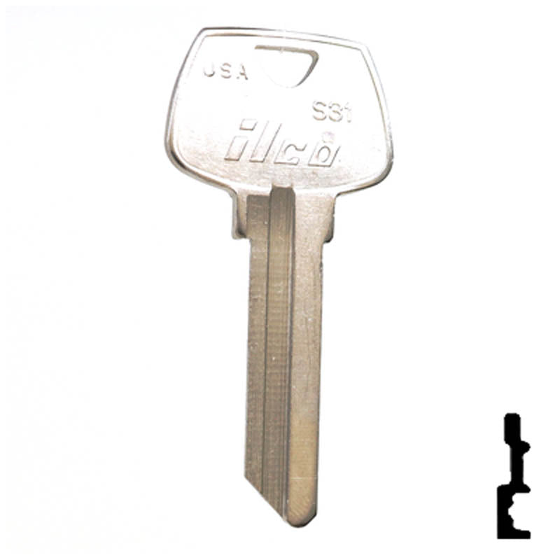 S31, N1007RMA Sargent Key Residential-Commercial Key JMA USA