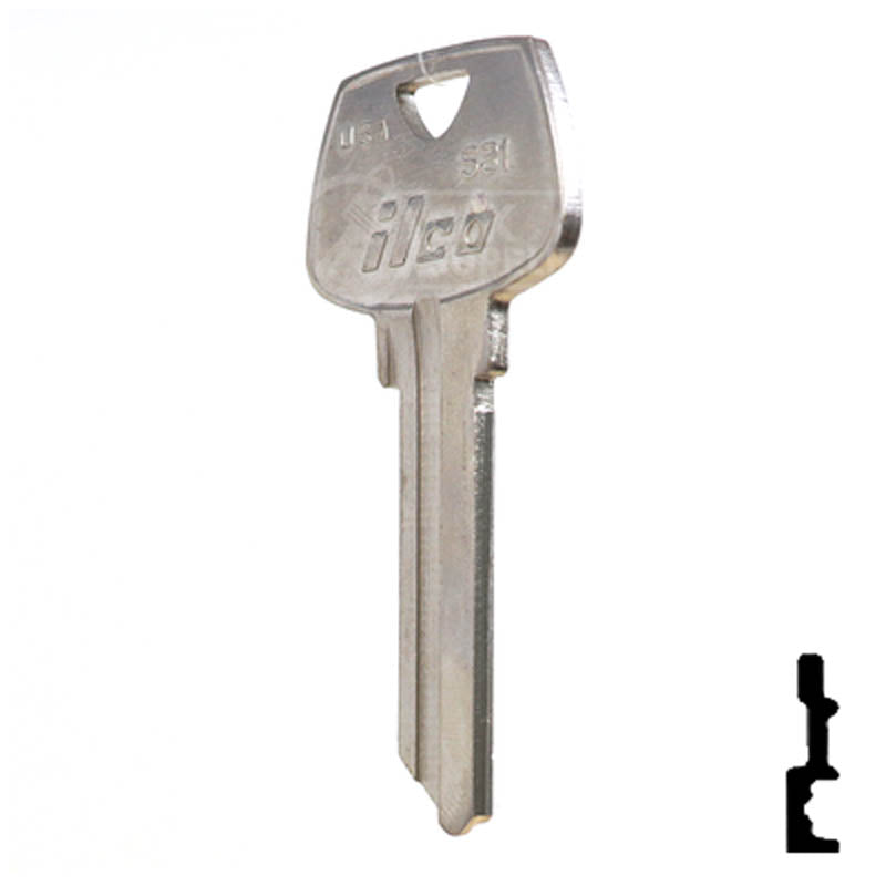 S31, N1007RMA Sargent Key Residential-Commercial Key JMA USA