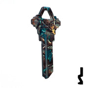SC1, 1145  Realtree Camo Key Residential-Commercial Key Ilco