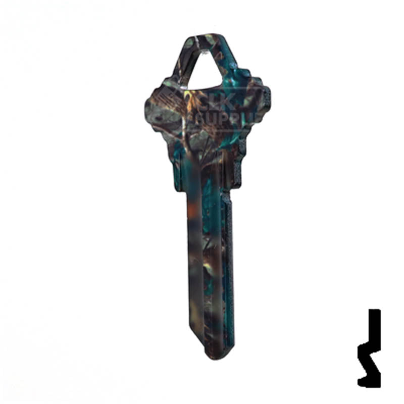 SC1, 1145  Realtree Camo Key Residential-Commercial Key Ilco