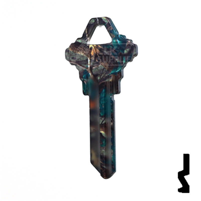 SC1, 1145  Realtree Camo Key Residential-Commercial Key Ilco