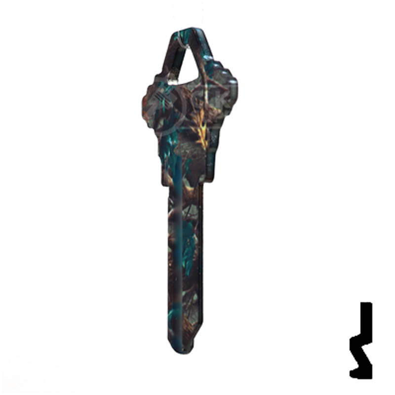 SC1, 1145  Realtree Camo Key Residential-Commercial Key Ilco